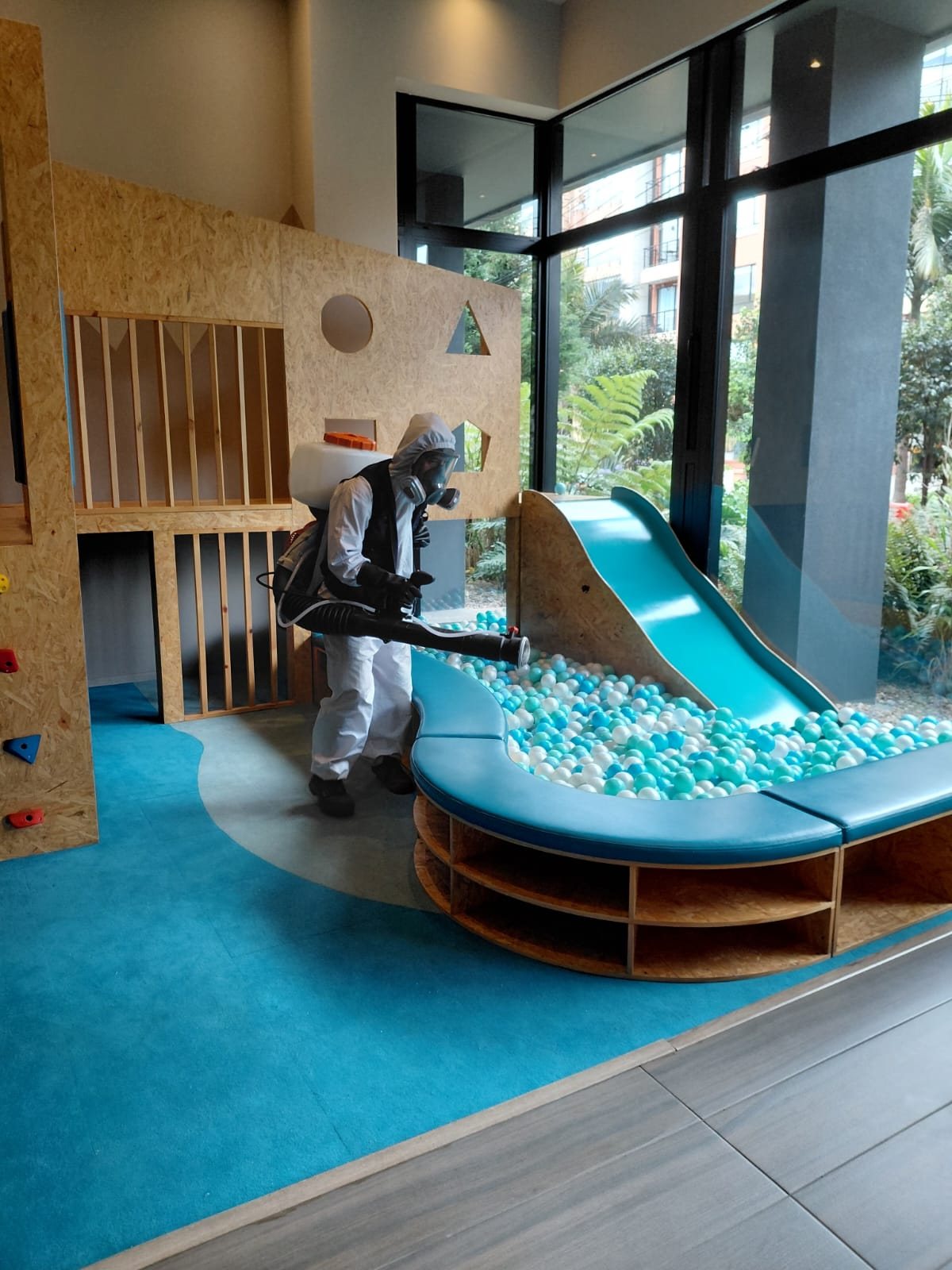 Control en zona infantil